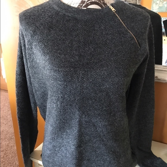 NWT Abercrombie & Fitch Oversized Zip Sweater XS - Picture 5 of 8